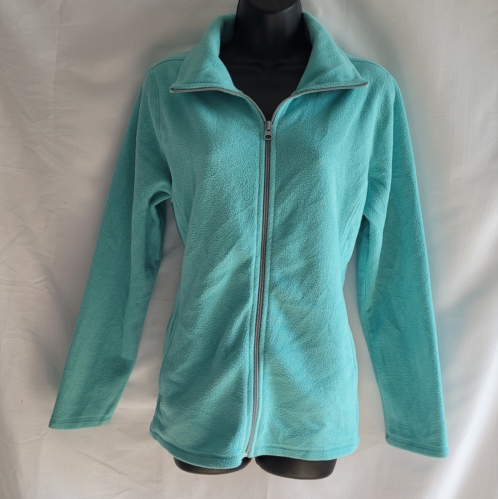 Turquoise Fleece Jacket